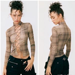 With Jean Amethyst Top